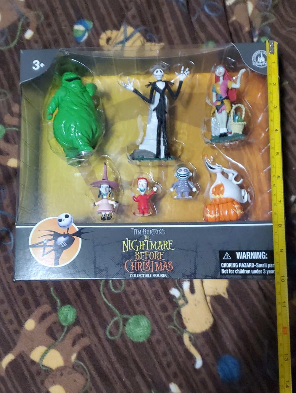 Disney Tim Burton's Nightmare Before Christmas 7 Piece Figure Set NIB